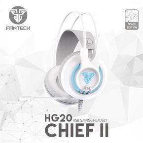 Fantech Hg20 Chief Ii Rgb Gaming Headphone White Colour. - Gaming Headphone