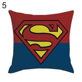 Super Hero Iron Man Avengers Thanos Pillow Case Cushion Cover Sofa Bed Car Decor