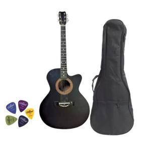 Matte black premium acoustic gitar - Edition 2023 - Guiter