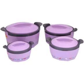 Milton Hot Pot  4 Pieces Set - Purple Color