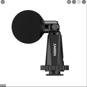 SAIREN Decent Mic I on Camera Microphone