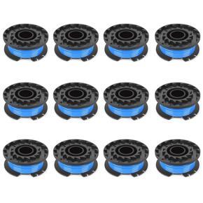 12 Pack Auto-Feed String Replacement Trimmer Spool for Greenworks