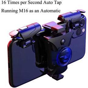 Mobile Phone Trigger Mobile Game Controller Portable Foldable Pressure Fast Shot Compatible with iPhone and Android