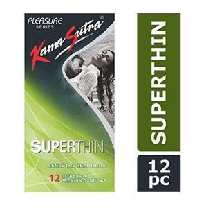 Kamasutra Super Thin Pleasure Series Condoms - 12 Pcs