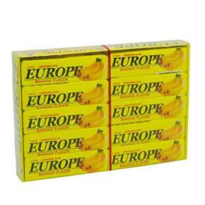 Europe chewing gum Banna Flavour 5box(5sticks per box)