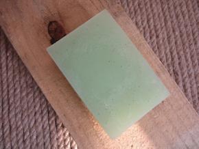 Ikebana Aloevera Handmade Soap-90 gm( Unpacked/Raw/hand cut)