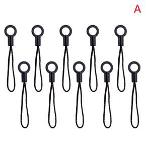 10pc Phone Short Rope DIY Accessories Pendant Buckle Hanging Head Key Straps