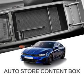 ARELENE For KIA K5 Optima 2020 2021 Car Central Console Organizer Tray Armrest Storage Box Insert Divider Holder Pallet