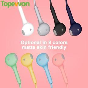 2021 New Sport Earphone Macaron Wired Super Bass 3.5mm Headphone Colorful Headset Earbud with Microphone For iPhone Android