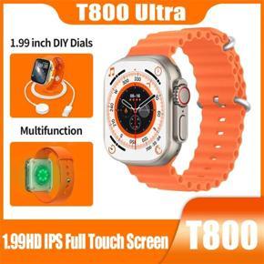 Smart Watch T800 Ultra Bluetooth Call Smartwatch Temperature Measuring Health Monitoring Men Women Fitness Bracelet
