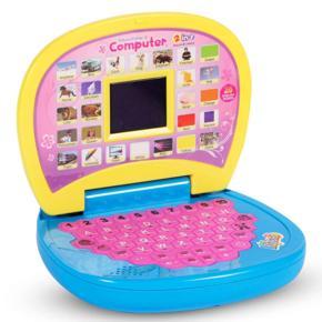 EDUCATIONAL Computer and Learning ABCD, Words & Number Battery Operated Kids Laptop with LED Display and Music