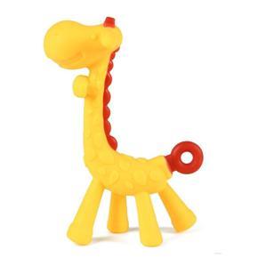 Mother And Baby Giraffe Soft Silicone Teether Molar Stick With Storage Box Baby Molar T-oy