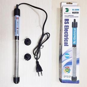 RS Electrical (RS-300W) Aquarium Heater (300 Watt) - Auto Adjust Thermostat Submersible/Underwater Aquarium Heater