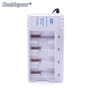 Doublepow B05 LED Multifunctional 4 Slots Battery Charger for 1.2V AA/AAA/C/D Ni-MH/Ni-CD Rechargeable Battery