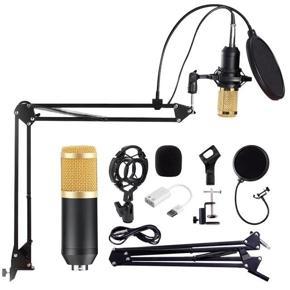 BM-800 Condenser Microphone Full Studio Setup-BM800 Complete Package