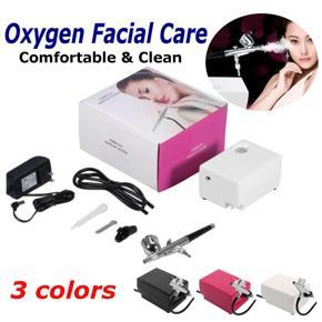 Facial Skin Care SPA Beauty  Therapy Machine Peel Water Sprayer - rose red