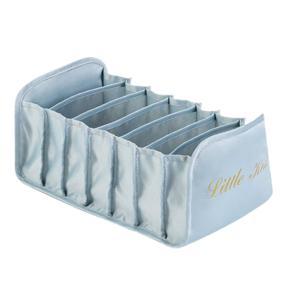 Socks Organizer Multi Compartments Large Capacity Fabric Foldable Divided Clothes Container Case Home Supplies