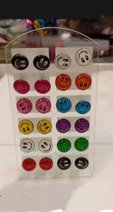 Emoji Earrings for girls and women - 12 pair.