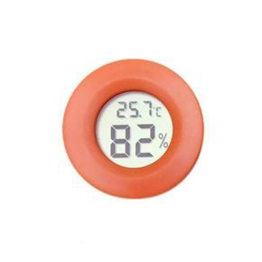 Round Embedded Electronic Thermometer Hygrometer Pet Climbing Box Thermometer