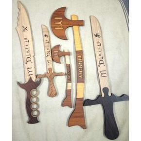 PACK OF 5 IYI Collection Ertugrul S w o r d Toy and Turgut Kulhara, Ertugrul Ghazi Toy,Collection Toys,Action Toys-Ertugrul S w o r d-Toy For Kids,Ertugrul Talwar,Ertugrul Knife, Ertugrul Fighting Kni