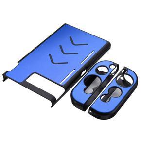 Multicolor Aluminum Hard Protective Case Cover Shells For Nintendo Switch NS Console With Joy-Con Controller Host and Handles Dark Blue - Dark blue