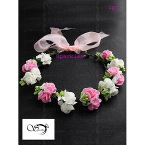 Exclusive Artificial Flower Crown For Girls & Women-1pc