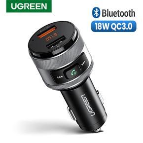 Ugreen USB Car Charger FM Transmitter QC 3.0 Car Charging Fast Charger QC3.0 Charger for Xiaomi Samsung iPhone Huawei Quick 3.0 Charge