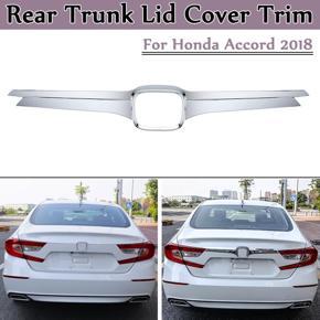 ABS Chrome Rear Trunk Lid Decoration Cover Trim Decal For Honda Accord 10th 2018 -