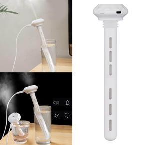 Portable Air Humidifier Bottle Mist Maker Stick LED Light For Home Office