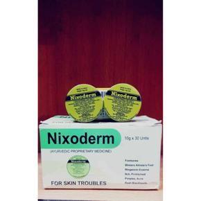 Nixoderm cream For Skin Problem (10g) Acne spots, water blisters, feet bites, itchy rash