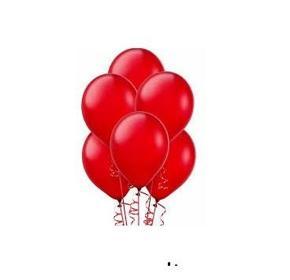 Balloon Red-10ps