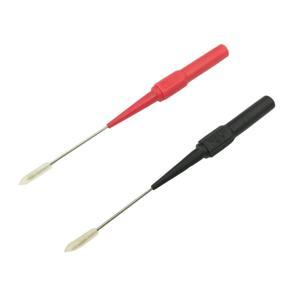 XHHDQES 2PCS Multimeter Test Lead Extension Back Probes Mini Pin Stainless Steel Tipped Tip for Banana Socket Tester