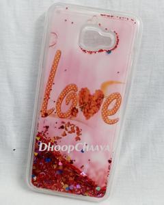 Samsung Galaxy J4 Plus - Unique Design Liquid 3D Glitter Floating Soft TPU Clear Case Cover