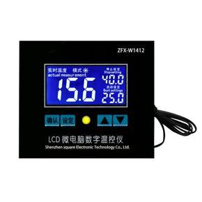 W1412LCD Digital Dual Thermometer Temperature Controller Thermostat Incubator Microcomputer