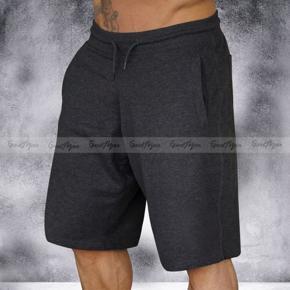 Charcoal Color Cotton Short Pant For Men