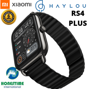 Xiaomi Haylou RS4 PLUS PREMIUM SOLED RETINA GRADE WATER RESISTANT MAGNETIC SUPER SMART WATCH BY HONESTIME