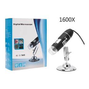 USB digital microscope 1600x zoom with LED lights and stands