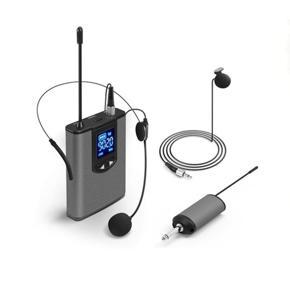 All Metal Material Band 902 Headset Wireless Microphone Computer Host Coach Teacher Lavalier Microphone-gray