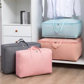 Large Capacity Clothes Storage Bag Waterproof Cabinet Wardrobe Organizer Quilt Pillow Blanket Organizer