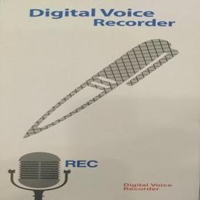 Mini Rechargeable  Digital Audio Voice Sound Recording Recorder Pen Black