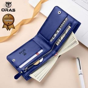 ORAS Premium Leather Zipper Wallet