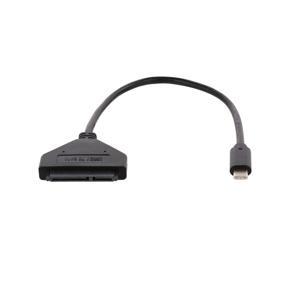 Type C to SATA Adapter 2.5 Inch Hard Drive SSD Cable Converter Type C to SATA 22 Pin Fast Speed