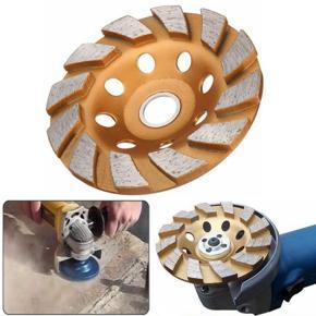 DASI 4 "/100mm Diamond Wheel Disc-Shaped Grinding Bowl Concrete Cup Granite Stone Ceramic Tools