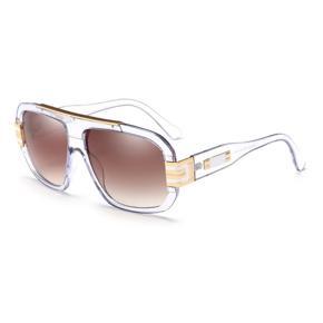 Fashion glasses frame personality versatile flat mirror personality sunglasses Transparent pink