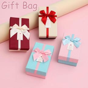 Loveshopping* Elegant Colorful Jewelry Organizer Box Rings Storage Cute Box Small Gift Box