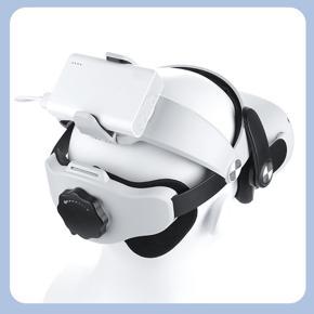 VR Stand Helmet-1 * For Oculus Quest 2 Head Strap-Black&White