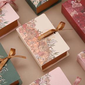 Loveshopping* 5pcs Creative Simple Book Shape Gift Box Creative Kraft Paper DIY Gift Candy box
