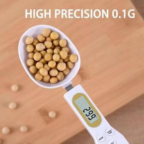 Portable Digital Measuring Spoons Electronic Kitchen Scale Mini Kitchen Tool For Food Scale Mini Kitchen Spoon Scale Gadgets - Weight Machine - Weight Machine Digital