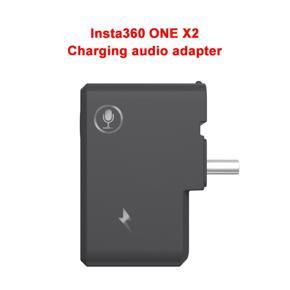 Insta360 ONE X2 3.5mm Mini Microphone Adapter Charging Audio External Adapter