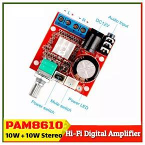 PAM861 Volume Control Audio Amplifier 2x15W Stereo Similar TDA2030 XH-M139